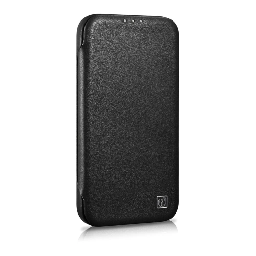 Kup Case iCarer CE Premium Leder Folio MagSafe Apple iPhone 14 Plus / 15 Plus schwarz - ICR409 - {ean13} - Sklep Home Screen