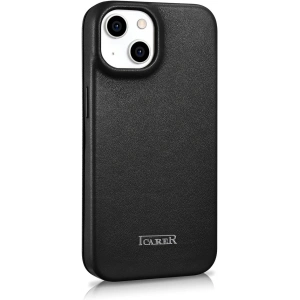 Kup Etui iCarer CE Premium Leather Folio MagSafe Apple iPhone 14 Plus / 15 Plus černé - ICR409 - {ean13} - Sklep Home Screen