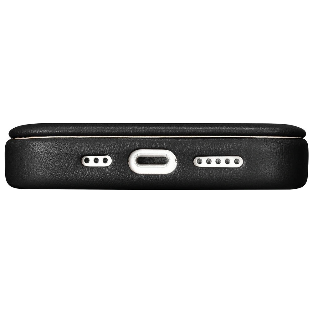 Etui iCarer CE Premium Leather Folio MagSafe Apple iPhone 14 Plus / 15 Plus czarny