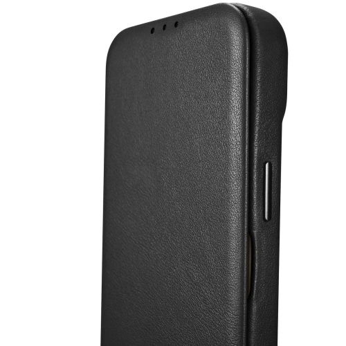 Kup Case iCarer CE Premium Leder Folio MagSafe Apple iPhone 14 Plus / 15 Plus schwarz - ICR409 - {ean13} - Sklep Home Screen