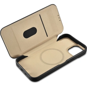 Kup Etui iCarer CE Premium Leather Folio MagSafe Apple iPhone 14 Plus / 15 Plus černé - ICR409 - {ean13} - Sklep Home Screen