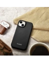 Kup Case iCarer CE Premium Leder Folio MagSafe Apple iPhone 14 Plus / 15 Plus schwarz - ICR409 - {ean13} - Sklep Home Screen