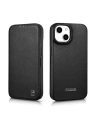 Kup Case iCarer CE Premium Leder Folio MagSafe Apple iPhone 14 Plus / 15 Plus schwarz - ICR409 - {ean13} - Sklep Home Screen