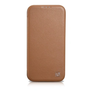 Kup Etui iCarer CE Premium Leather Folio MagSafe Apple iPhone 14 Plus / 15 Plus hnědé - ICR410 - {ean13} - Sklep Home Screen