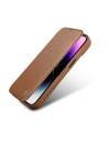 Kup Case iCarer CE Premium Leder Folio MagSafe Apple iPhone 14 Plus / 15 Plus braun - ICR410 - {ean13} - Sklep Home Screen