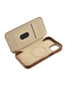Kup Case iCarer CE Premium Leder Folio MagSafe Apple iPhone 14 Plus / 15 Plus braun - ICR410 - {ean13} - Sklep Home Screen