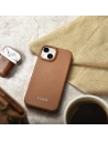 Kup Case iCarer CE Premium Leder Folio MagSafe Apple iPhone 14 Plus / 15 Plus braun - ICR410 - {ean13} - Sklep Home Screen