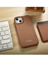 Kup Case iCarer CE Premium Leder Folio MagSafe Apple iPhone 14 Plus / 15 Plus braun - ICR410 - {ean13} - Sklep Home Screen
