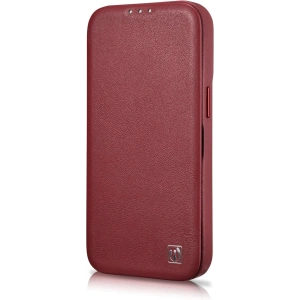 Kup Etui iCarer CE Premium Leather Folio MagSafe Apple iPhone 14 Plus / 15 Plus červené - ICR411 - {ean13} - Sklep Home Screen