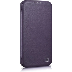 Kup Etui iCarer CE Premium Leather Folio MagSafe Apple iPhone 14 Plus / 15 Plus tmavě fialové - ICR412 - {ean13} - Sklep Home Screen