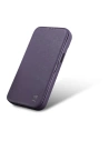Kup Husă iCarer CE Premium Leather Folio MagSafe Apple iPhone 14 Plus / 15 Plus violet închis - ICR412 - {ean13} - Sklep Home Screen
