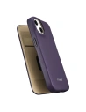 Kup Husă iCarer CE Premium Leather Folio MagSafe Apple iPhone 14 Plus / 15 Plus violet închis - ICR412 - {ean13} - Sklep Home Screen