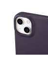 Kup Husă iCarer CE Premium Leather Folio MagSafe Apple iPhone 14 Plus / 15 Plus violet închis - ICR412 - {ean13} - Sklep Home Screen