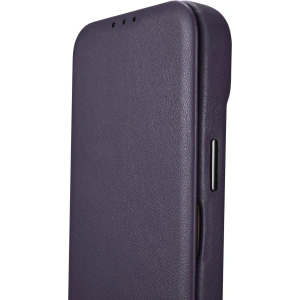 Kup Etui iCarer CE Premium Leather Folio MagSafe Apple iPhone 14 Plus / 15 Plus tmavě fialové - ICR412 - {ean13} - Sklep Home Screen