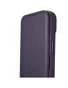 Kup Husă iCarer CE Premium Leather Folio MagSafe Apple iPhone 14 Plus / 15 Plus violet închis - ICR412 - {ean13} - Sklep Home Screen