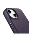 Kup Husă iCarer CE Premium Leather Folio MagSafe Apple iPhone 14 Plus / 15 Plus violet închis - ICR412 - {ean13} - Sklep Home Screen