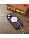 Kup Etui iCarer CE Premium Leather Folio MagSafe Apple iPhone 14 Plus / 15 Plus tmavě fialové - ICR412 - {ean13} - Sklep Home Screen