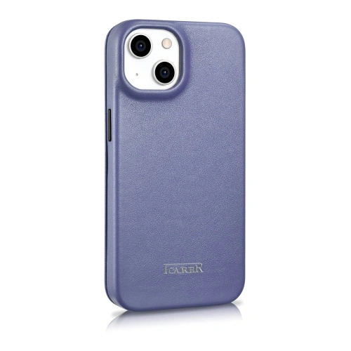 Kup Case iCarer CE Premium Leder Folio MagSafe Apple iPhone 14 Plus / 15 Plus helllila - ICR413 - {ean13} - Sklep Home Screen