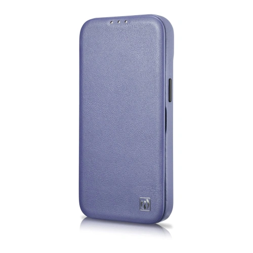 Kup Case iCarer CE Premium Leder Folio MagSafe Apple iPhone 14 Plus / 15 Plus helllila - ICR413 - {ean13} - Sklep Home Screen