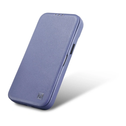 Kup Case iCarer CE Premium Leder Folio MagSafe Apple iPhone 14 Plus / 15 Plus helllila - ICR413 - {ean13} - Sklep Home Screen