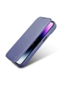 Kup Case iCarer CE Premium Leder Folio MagSafe Apple iPhone 14 Plus / 15 Plus helllila - ICR413 - {ean13} - Sklep Home Screen