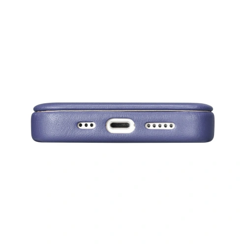Kup Case iCarer CE Premium Leder Folio MagSafe Apple iPhone 14 Plus / 15 Plus helllila - ICR413 - {ean13} - Sklep Home Screen