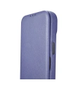 Kup Case iCarer CE Premium Leder Folio MagSafe Apple iPhone 14 Plus / 15 Plus helllila - ICR413 - {ean13} - Sklep Home Screen