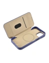 Kup Case iCarer CE Premium Leder Folio MagSafe Apple iPhone 14 Plus / 15 Plus helllila - ICR413 - {ean13} - Sklep Home Screen