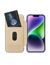 Kup Case iCarer CE Premium Leder Folio MagSafe Apple iPhone 14 Plus / 15 Plus helllila - ICR413 - {ean13} - Sklep Home Screen