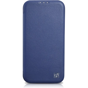 Kup Etui iCarer CE Premium Leather Folio MagSafe Apple iPhone 14 Plus / 15 Plus modrý - ICR414 - {ean13} - Sklep Home Screen