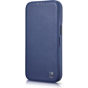 Kup Etui iCarer CE Premium Leather Folio MagSafe Apple iPhone 14 Plus / 15 Plus modrý - ICR414 - {ean13} - Sklep Home Screen