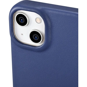 Kup Case iCarer CE Premium Leder Folio MagSafe Apple iPhone 14 Plus / 15 Plus blau - ICR414 - {ean13} - Sklep Home Screen
