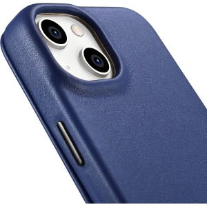 Kup Case iCarer CE Premium Leder Folio MagSafe Apple iPhone 14 Plus / 15 Plus blau - ICR414 - {ean13} - Sklep Home Screen
