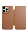 Kup Etui iCarer CE Premium Leather Folio MagSafe Apple iPhone 14 Pro Max hnědý - ICR416 - {ean13} - Sklep Home Screen