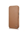 Kup Etui iCarer CE Premium Leather Folio MagSafe Apple iPhone 14 Pro Max hnědý - ICR416 - {ean13} - Sklep Home Screen