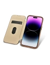 Kup Case iCarer CE Premium Leder Folio MagSafe Apple iPhone 14 Pro Max braun - ICR416 - {ean13} - Sklep Home Screen