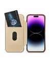 Kup Case iCarer CE Premium Leder Folio MagSafe Apple iPhone 14 Pro Max braun - ICR416 - {ean13} - Sklep Home Screen