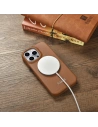 Kup Case iCarer CE Premium Leder Folio MagSafe Apple iPhone 14 Pro Max braun - ICR416 - {ean13} - Sklep Home Screen