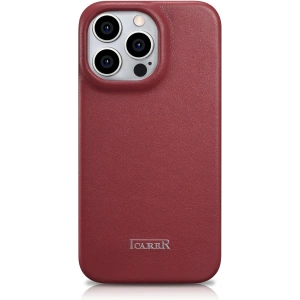 Kup Etui iCarer CE Premium Leather Folio MagSafe Apple iPhone 14 Pro Max červené - ICR417 - {ean13} - Sklep Home Screen