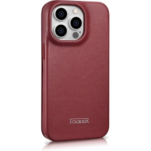 Kup Carcasă iCarer CE Premium Leather Folio MagSafe Apple iPhone 14 Pro Max roșu - ICR417 - {ean13} - Sklep Home Screen