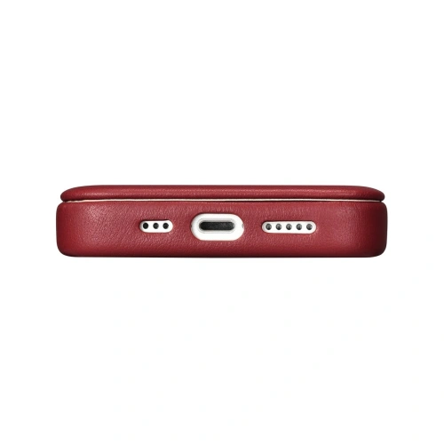 Kup Etui iCarer CE Premium Leather Folio MagSafe Apple iPhone 14 Pro Max červené - ICR417 - {ean13} - Sklep Home Screen