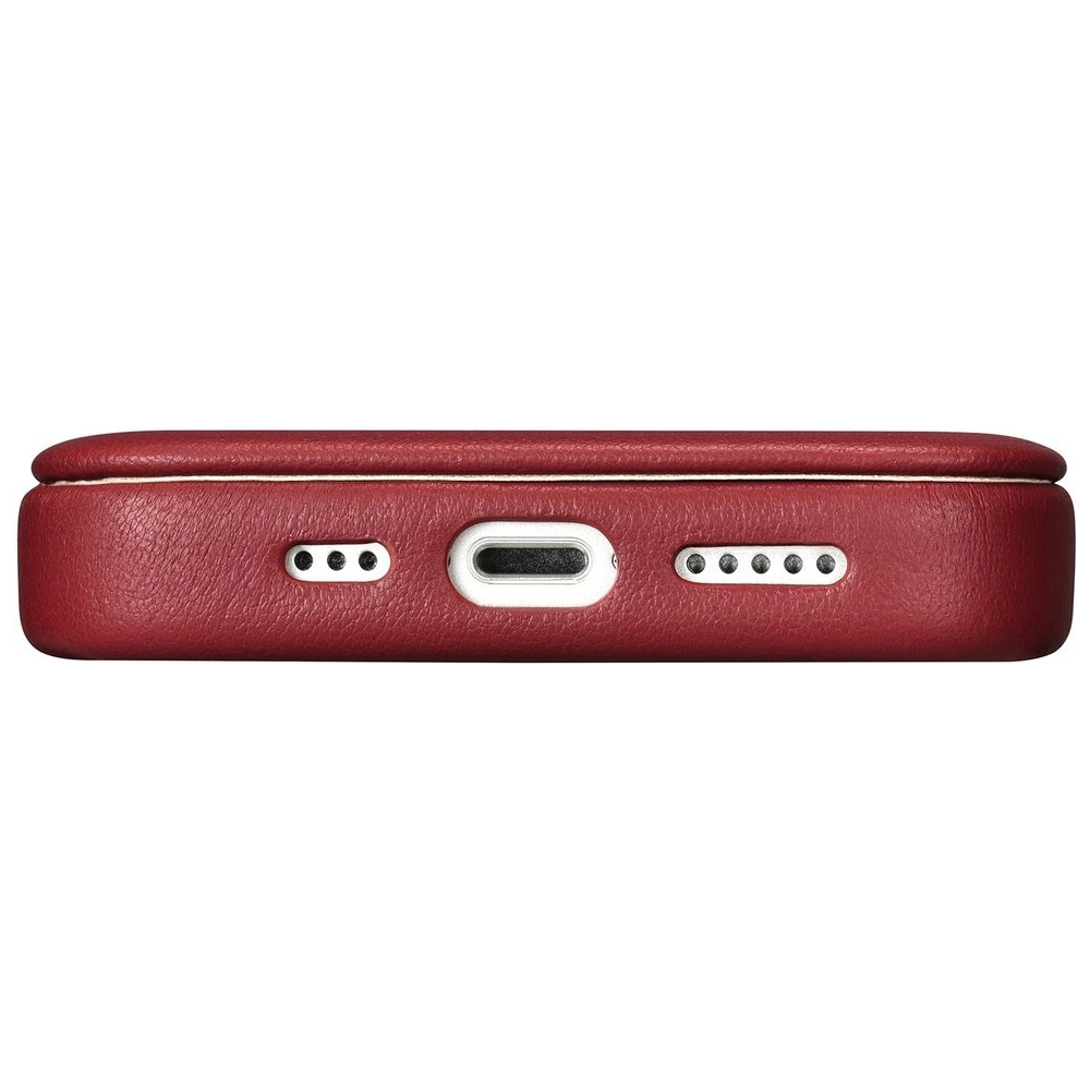 Etui iCarer CE Premium Leather Folio MagSafe Apple iPhone 14 Pro Max czerwony