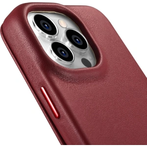 Kup Etui iCarer CE Premium Leather Folio MagSafe Apple iPhone 14 Pro Max červené - ICR417 - {ean13} - Sklep Home Screen
