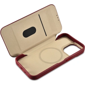 Kup Etui iCarer CE Premium Leather Folio MagSafe Apple iPhone 14 Pro Max červené - ICR417 - {ean13} - Sklep Home Screen