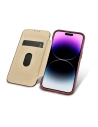 Kup Etui iCarer CE Premium Bőr Folio MagSafe Apple iPhone 14 Pro Max piros - ICR417 - {ean13} - Sklep Home Screen
