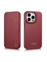 Kup Etui iCarer CE Premium Leather Folio MagSafe Apple iPhone 14 Pro Max červené - ICR417 - {ean13} - Sklep Home Screen