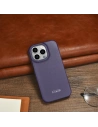 Kup Case iCarer CE Premium Leder Folio MagSafe Apple iPhone 14 Pro Max dunkelviolett - ICR418 - {ean13} - Sklep Home Screen