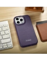 Kup Case iCarer CE Premium Leder Folio MagSafe Apple iPhone 14 Pro Max dunkelviolett - ICR418 - {ean13} - Sklep Home Screen