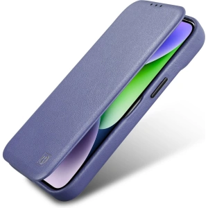 Kup Etui iCarer CE Premium Leather Folio MagSafe Apple iPhone 14 Pro Max jasnofialový - ICR419 - {ean13} - Sklep Home Screen