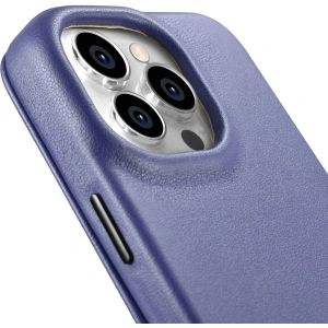 Kup Carcasă iCarer CE Premium Leather Folio MagSafe Apple iPhone 14 Pro Max violet deschis - ICR419 - {ean13} - Sklep Home Screen